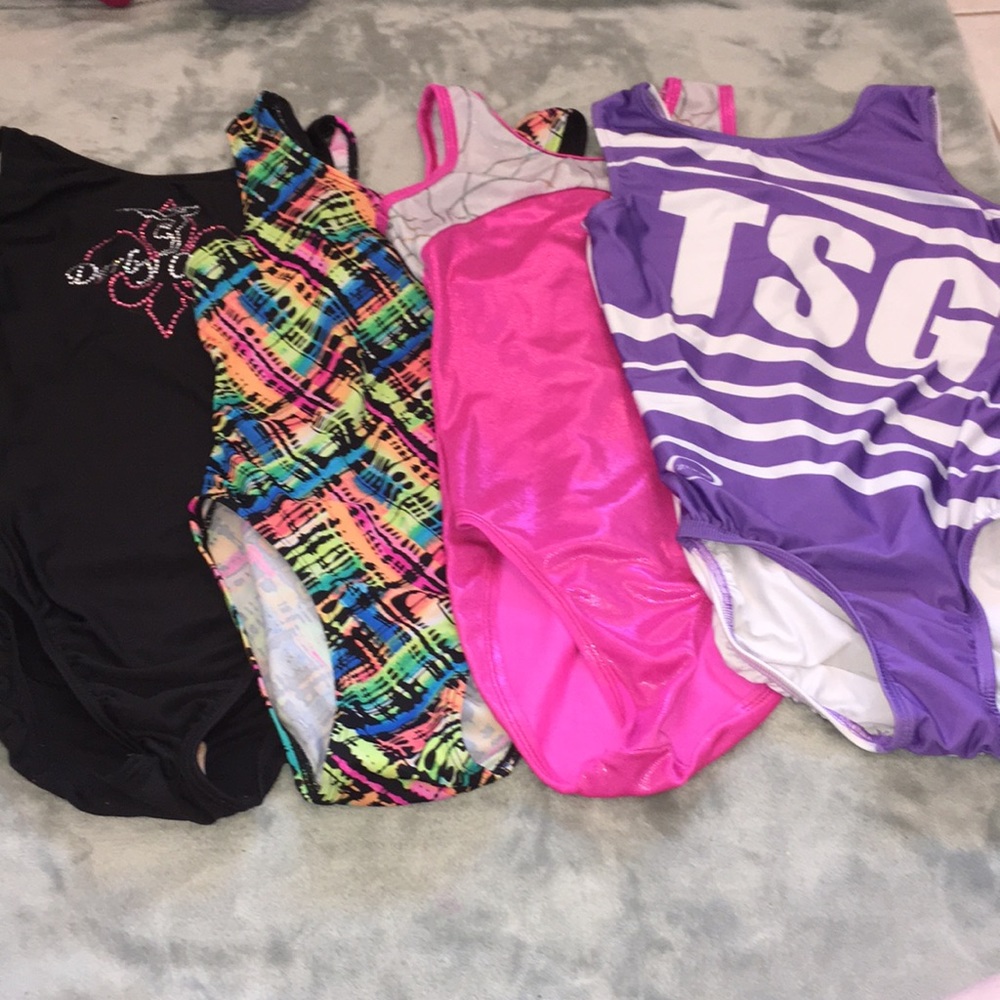 Four super cute leotards